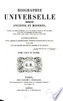 Biographie universelle ancienne et moderne