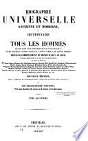 Biographie universelle, ancienne et moderne ...