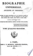 Biographie universelle, ancienne et moderne