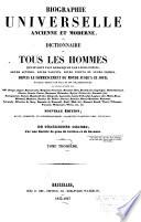 Biographie universelle, ancienne et moderne ...