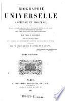 Biographie universelle ancienne et moderne