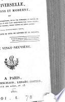 Biographie universelle, ancienne et moderne, ou Histoire, par ordre alphabétique, de la vie publique et privée de tous les hommes qui se sont fait remarquer par leurs écrits, leurs actions, leurs talents, leurs vertus ou leurs crimes: Mid-Montl