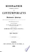 Biographie universelle et portative des contemporains; ou, Dictionnaire historique des hommes vivants et des hommes morts depuis 1788 jusqu'à nos jours
