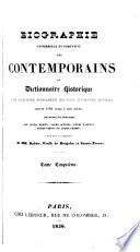 Biographie universelle et portative des contemporains; ou, Dictionnaire historique des hommes vivants et des hommes morts depuis 1788 jusqu'à nos jours