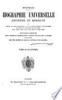 Biographie universelle (Michaud) ancienne et moderne