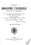 Biographie universelle (Michaud) ancienne et moderne