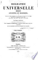 Biographie universelle (Michaud) ancienne et moderne
