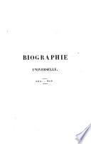 Biographie universelle ou dictionnaire de tous les hommes
