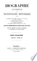 Biographie universelle ou dictionnaire historique contenant la nécrologie des hommes célèbres ...