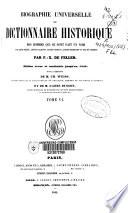 Biographie universelle ou Dictionnaire historique des hommes qui se sont fait un nom