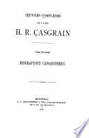 Biographies canadiennes