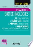 Biotechnologies - Licence 1/2/IUT/CPGE