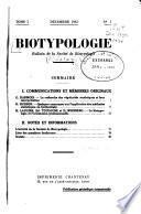 Biotypologie