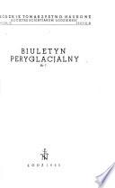 Biuletyn peryglacjalny