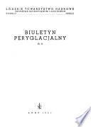 Biuletyn peryglacjalny