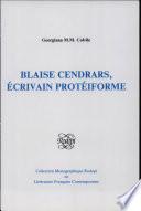 Blaise Cendrars, écrivain protéiforme