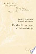 Blanchot Romantique