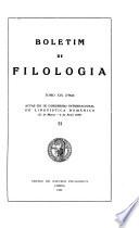 Boletim de filologia