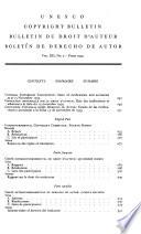 Boletín de Derecho de Autor