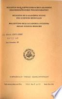 Bollettino dell'Academia svizzera delle scienze mediche