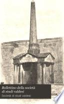 Bollettino della Società di studi valdesi