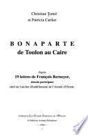 Bonaparte de Toulon au Caire