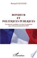 Bonheur et politiques publiques