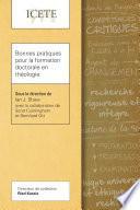 Bonnes pratiques pour la formation doctorale en théologie