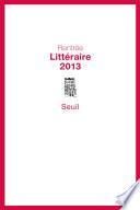 Booklet Rentrée Littéraire 2013