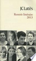 Booklet rentrée littéraire 2013 Lattès