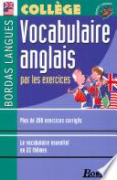 Bordas Langues • Vocabulaire anglais par les exercices
