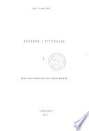 Bourbon littéraire: Guide bibliographique des poètes créoles