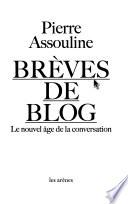 Brèves de blog