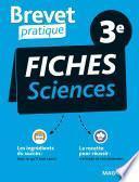 Brevet Pratique Fiches Sciences 3e