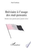 Bréviaire à l'usage des mal-pensants
