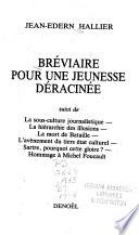 Bréviaire pour une jeunesse déracinée