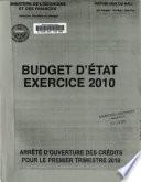 Budget d'état