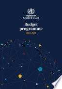 Budget programme 2022-2023