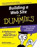 Building a Web Site For Dummies