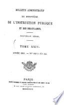 Bulletin administratif du Ministère de l'Éducation Nationale