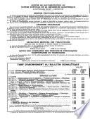 Bulletin analytique