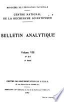 Bulletin analytique