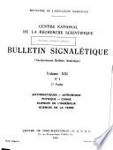 Bulletin analytique