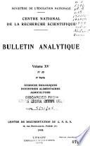 Bulletin analytique