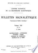 Bulletin analytique