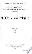 Bulletin analytique