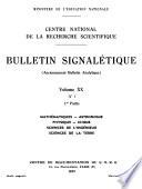 Bulletin analytique