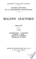 Bulletin analytique
