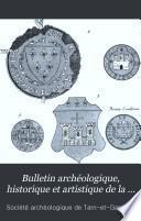 Bulletin archéologique, historique et artistique de la Société archéologique de Tarn-&-Garonne