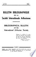 Bulletin Bibliographique de la Société Internationale Arthurienne